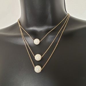 Fashion Pearl Neclace and Earring Set